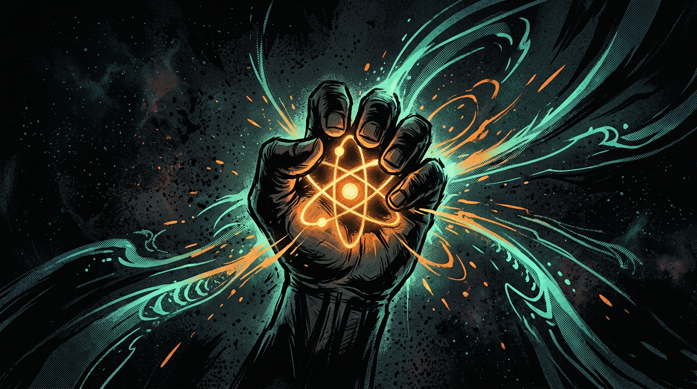 Nuke Fist - atomic fist with nuclear energy